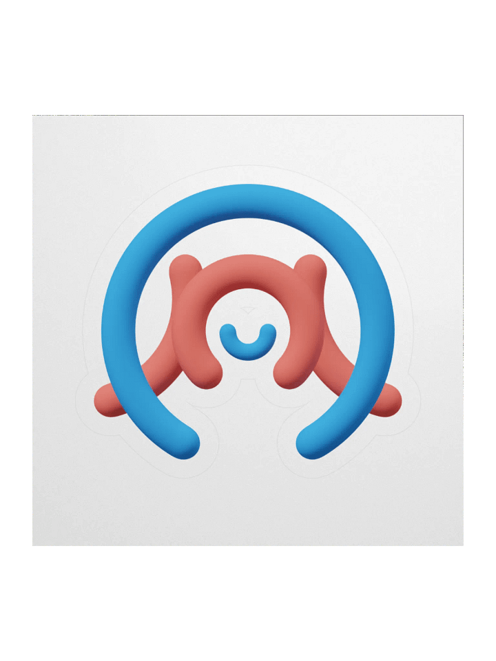 AMU 3D Logo Sticker product image (2)